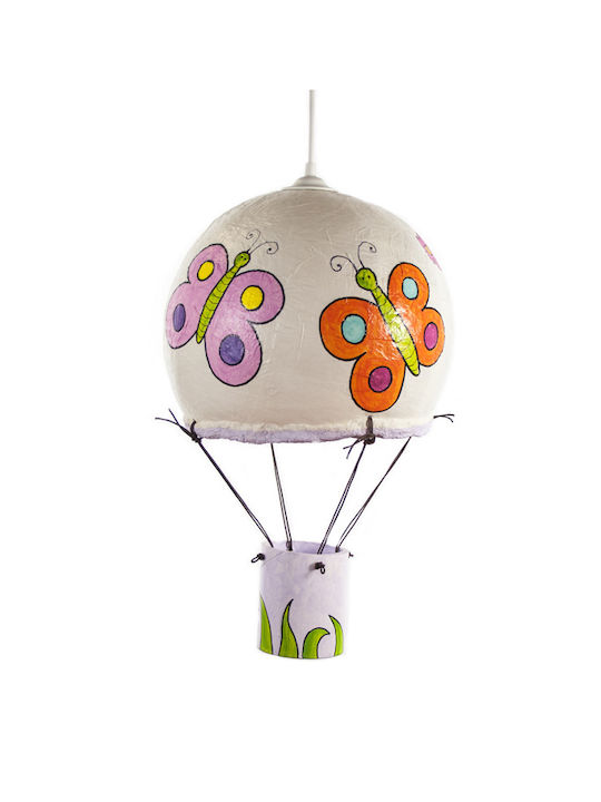 Harti Harti Kids Paper Single Ceiling Light E27 Multicolour 80cm