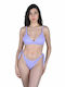 Set Bikini Τριγωνάκι & Brazil Λιλά