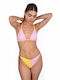Set Bikini Τριγωνάκι & Brazil Ροζ