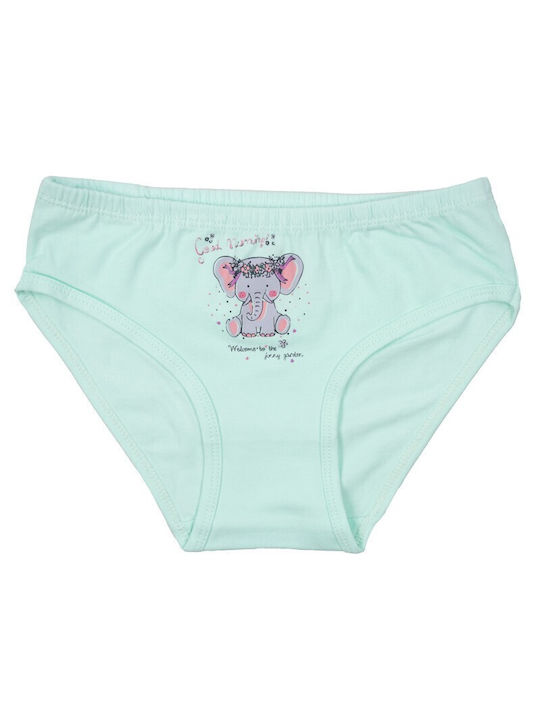 Baykar Kids' Brief Turquoise