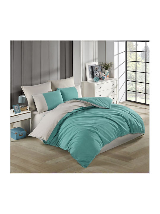 Mardim Sheet Sets Single 170x240cm. Turquoise 3pcs
