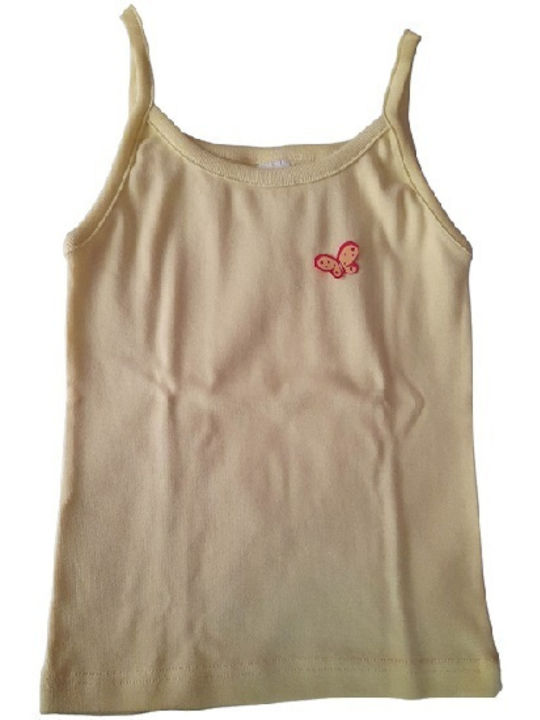 Paramana Kids' Undershirt Tank Top Yellow