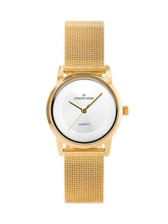 Jordan Kerr Watch with Gold / Gold Metal Bracelet