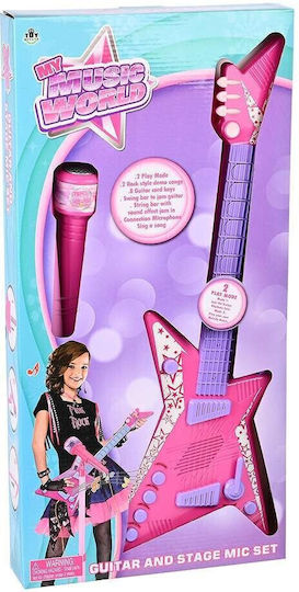 Martin Toys Комплект Музикални Инструменти Китара и Микрофон за 3+ Години