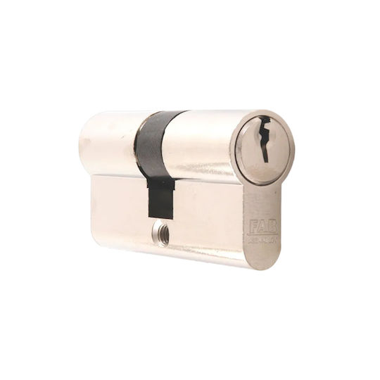 Assa Abloy Цилиндър за ключалка 65мм (30-35) Сребрист