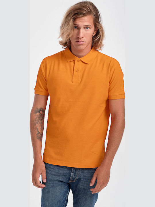 JHK Men's Short Sleeve Promotional T-Shirt Orange