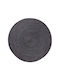 Silk Fashion 1753 Rug Round Summer from Jute Dark Grey