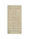 Silk Fashion 1761 Χαλί Ορθογώνιο Καλοκαιρινό από Γιούτα Light Grey 60x130cm