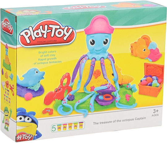 Martin Toys Knete - Spiel-Set Octopus für 3+ Alter