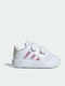 Grand Court 2.0 Adidași Copii cu Închidere Hoop & Loop Cloud White / Iridescent / Grey Two