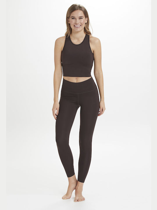 Athlecia Ausbildung Frauen Lang Leggings Hochgeschnitten Mole.