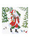 Caspari Christmas Napkins L19xW19cm.