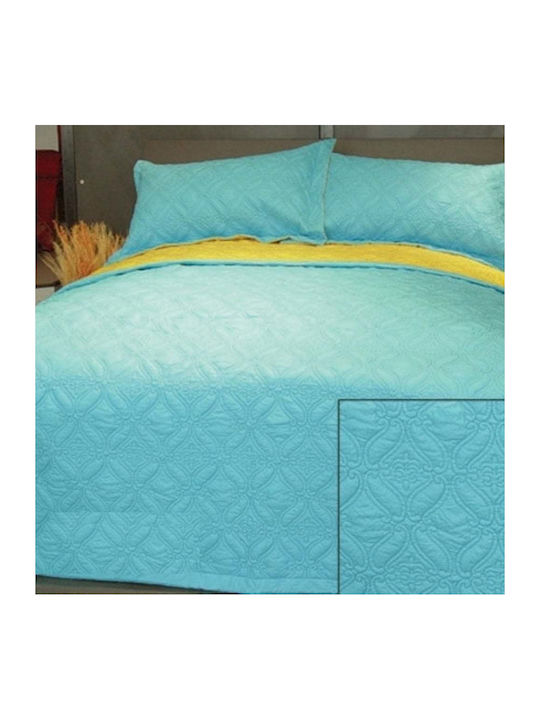 Artekko Tagesdecke Übergröße Turquoise 240x260cm