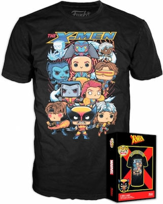 Funko Pop! Tees Movies: X-Men - Group Black T-shirt (S)