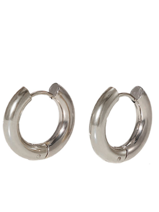 Callajewels Σκουλαρίκια Κρίκοι από Ατσάλι