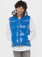 'dexter' Save Sleeveless Winter Jacket Puffer Waterproof Blue