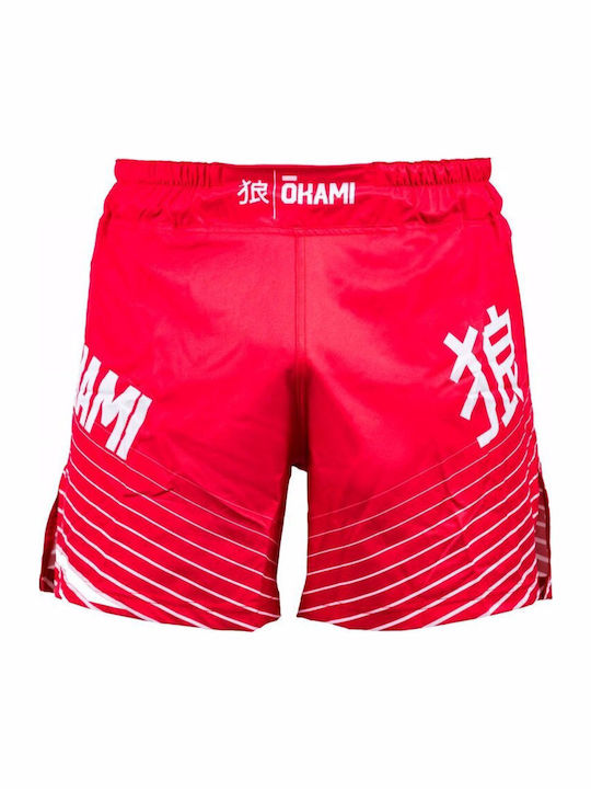 Okami OFS116 Șort MMA Roșu