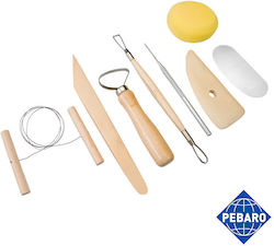 Pebaro Σπάτουλα Γλυπτικής Σετ 8τμχ
