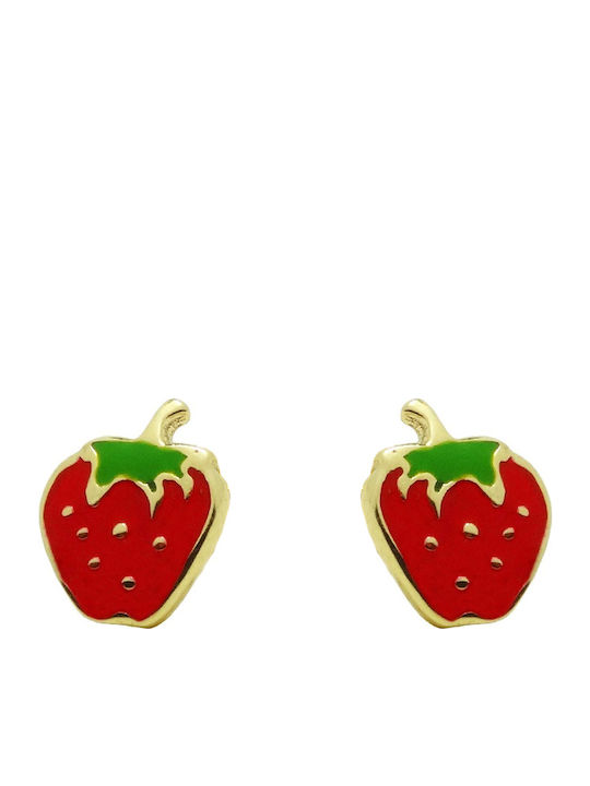 Детски Обеци Studs от Злато 14K