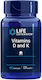 Life Extension Vitamins D And K Βιταμίνη για Ενίσχυση του Ανοσοποιητικού & την Υγεία των Οστών 60 κάψουλες