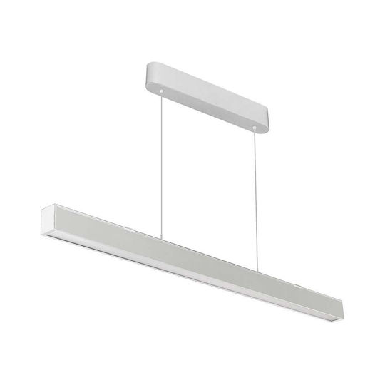 V-TAC LED Γραμμικό Φωτιστικό Οροφής 40W Ρυθμιζόμενο Λευκό