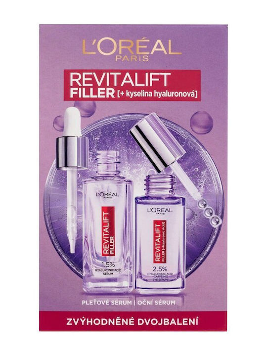 L'Oreal Paris Revitalift Filler Hautpflegeset für Anti-Aging & Festigung