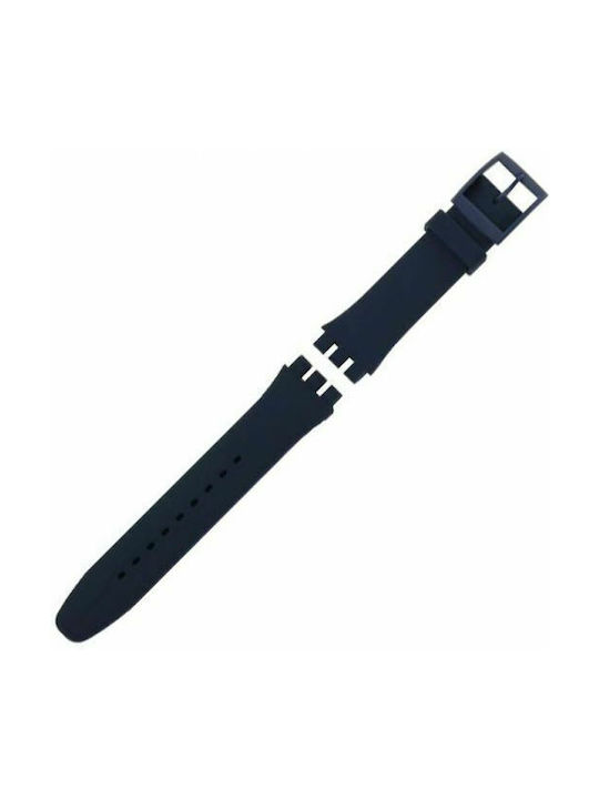 Rubber Strap Blue 19mm