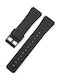 Wsshe Rubber Strap Black 20mm