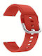 Wsshe Gummi-Armband Rot 20mm