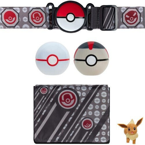 Jazwares Clip N Go Bandolier Pokemon Timer Ball & Eevee Bandolier για 4+ Ετών