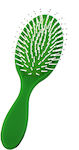 Brush Hair for Hair Styling Green