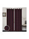 Vasilas Home Perdea Cu Capse Violet 140x270cm
