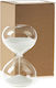 Christening Favor with Glass Sand Timer 5.5x5.5cm RT110