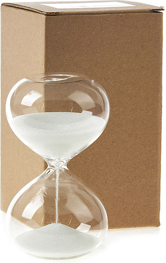 Christening Favor with Glass Sand Timer 5.5x5.5cm RT110