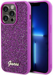 Guess Disco Metal Script Φούξια (iPhone 14 Pro) Guess Disco Metal Script Φούξια (iPhone 14 Pro)