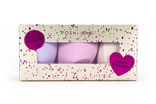 Tri-Coastal Design Professional Makeup Sponge Set for Foundation 3 Pieces