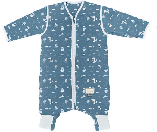 Nuvita Winter Baby Sleeping Bag with Detachable Sleeves Powder Blue Nuvita Winter Baby Sleeping Bag with Detachable Sleeves Powder Blue