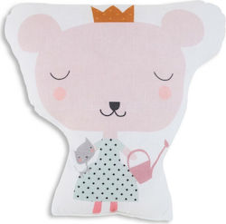 Haciendo el Indio Decorative Baby Cot Pillow White