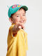 Affenzahn Kids' Hat Jockey Fabric Turquoise