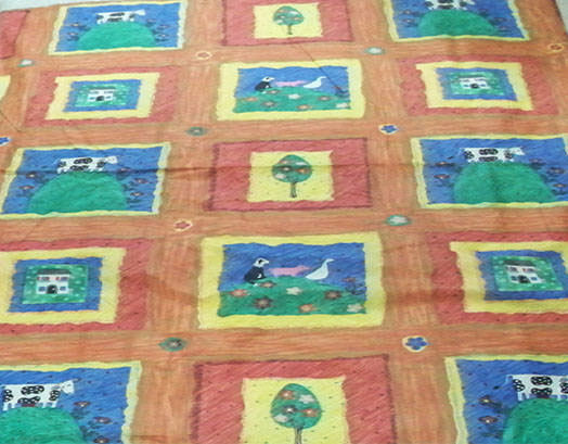 VS Home Cotton Baby Quilt 110x140cm Multicolour