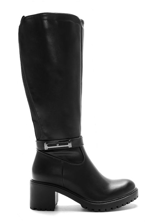 Plato Women's Boots with Rubber Black