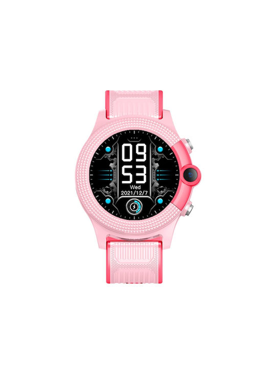 Wonlex Kinder-Smartwatch mit Kautschuk/Plastikarmband Rosa