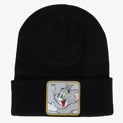 Capslab Beanie Unisex Beanie Gestrickt in Schwarz Farbe