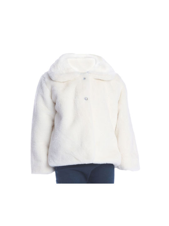 Joyce Kids Casual Jacket White.