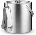 Forneed Champagners simple Inox 1.5lt cu dimensiunile 14x14x14cm cu capac și clește