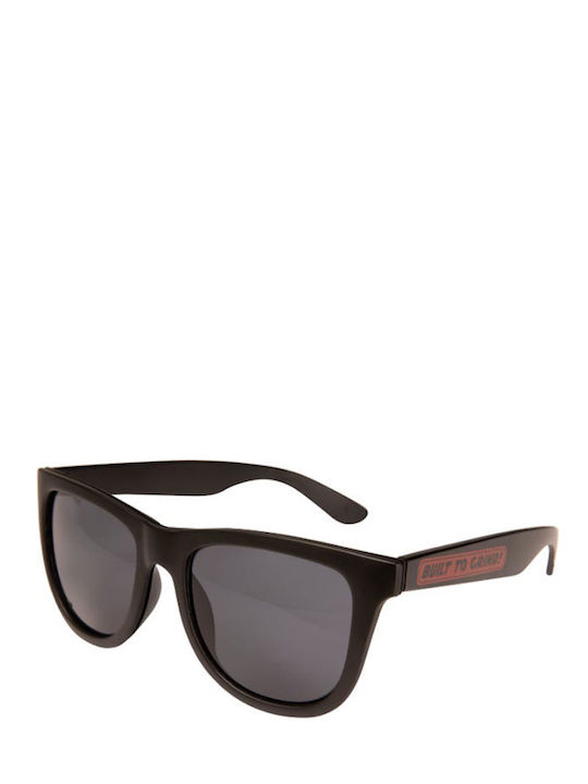 Independent Sunglasses with Black Plastic Frame and Black Lens INA-SUN-0136