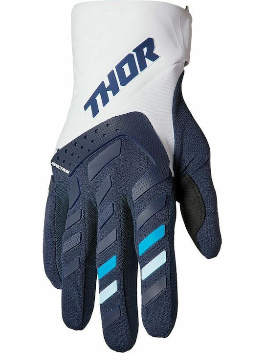 Thor Spectrum Men's Motocross Gloves Blue