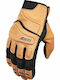 Icon Herren Motorradhandschuhe Braun
