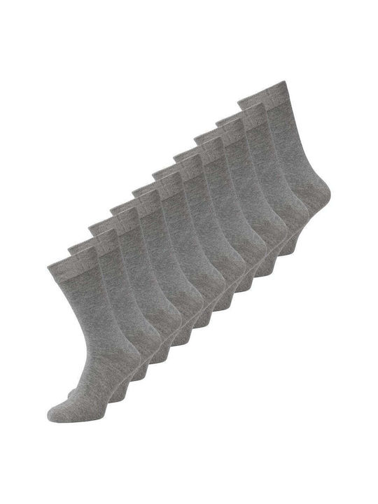 Jack & Jones Men's Socks Gray 10Pack