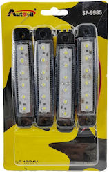 Truck Volume Lights 4pcs - White